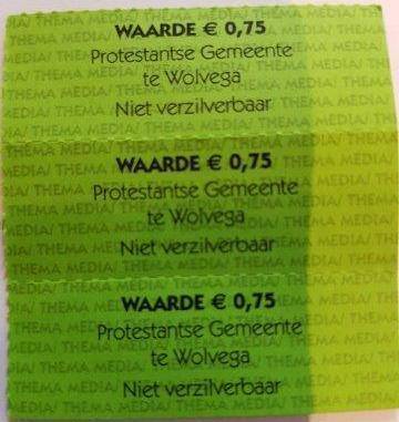 20 Collectebonnen á €0,75